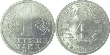 1 Mark Ddr 1956a (MuntenenBankbiljetten-Duitslandvanaf1871), Verzenden, België