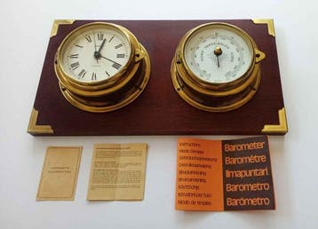 Objets maritimes - Rara Stazione Meteo Marittima Vintage