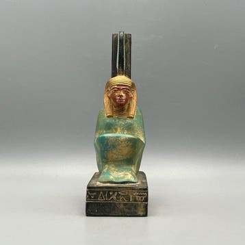 Réplique de lÉgypte ancienne Statue de la déesse Maât, Antiquités & Art