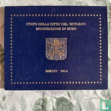 Vaticaan jaarset 2014, Verzenden, Vaticaanstad, Overige waardes, Setje