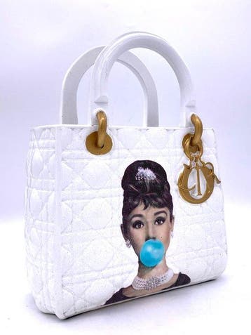 MVR - Luxury Bag Dior Audrey Hepburn BubbleGum