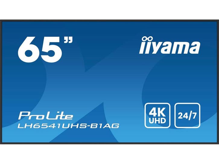 Iiyama ProLite LH6541UHS-B1AG - LCD Monitor 64,5 - 4K, Computers en Software, Monitoren, Zo goed als nieuw, Verzenden