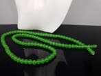 Natuurlijke groene chalcedoon tasbih gebedskralen / Geen