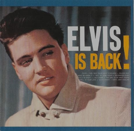 Elvis Presley - Elvis Is Back!, Cd's en Dvd's, Cd's | Pop, Gebruikt, Verzenden