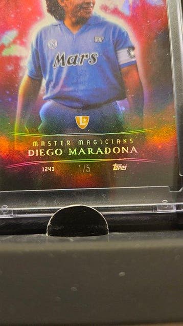 Topps Diego Maradona /5 2025 - 1 Card - Near Mint (NM), Nieuw