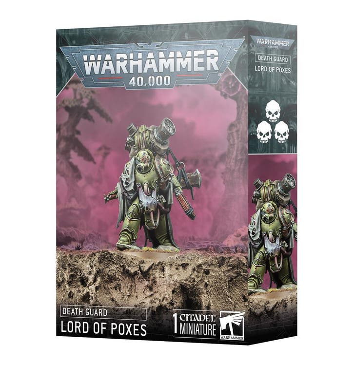 Deathguard Lord of Poxes (Warhammer 40.000 nieuw), Hobby & Loisirs créatifs, Wargaming, Enlèvement ou Envoi