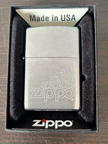 Zippo - D XV- Classic brushed chrome - Zonder minimumprijs -, Verzamelen, Nieuw