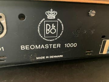 Bang & Olufsen - BEOMASTER 1000 Solid state stereo receiver, Audio, Tv en Foto, Stereoketens, Nieuw