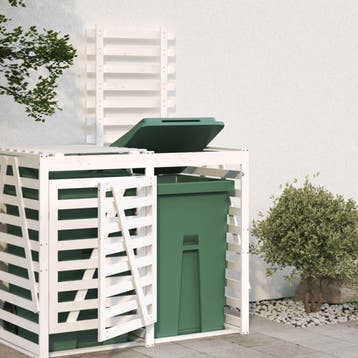 Containerberging grenen | OP = OP | Sla nu toe!, Tuin en Terras, Bergingen en Tuinkasten, Verzenden, Zo goed als nieuw, Hout, Containerberging