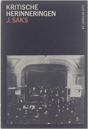 Kritische herinneringen - Saks, Verzenden, Nieuw