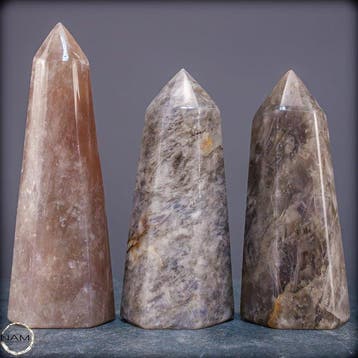Ensemble exclusif en quartz rose lavande naturel – Élégance