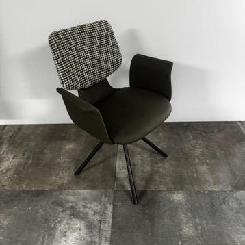 Set Van 6 Eetkamerstoelen Nerina - Ongebruikt, Verzenden, Zo goed als nieuw, Grijs