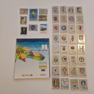 2014 Panini World Cup Empty album + complete loose sticker, Nieuw