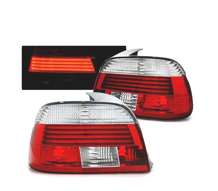 FEUX ARRIÈRE BMW SÉRIE 5 E39 00-03 BERLINE ROUGE, Autos : Pièces & Accessoires, Éclairage, Envoi