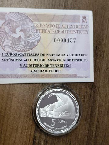 Spanje. 5 Euro 2011 Santa Cruz de Tenerife (Zonder