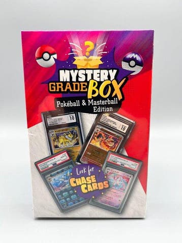 Pokémon Mystery box - Pokéball & Masterball Edition -