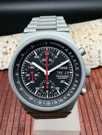 Lorsa - Automatic Chronograph - Sans prix de réserve - Homme, Handtassen en Accessoires, Horloges | Heren, Nieuw