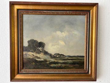 Antoon Markus (1870-1955) - Landschap Veluwse zoom