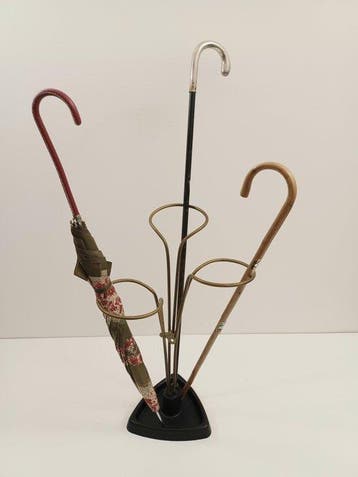 Paraplustandaard/rek - Messing - Vintage