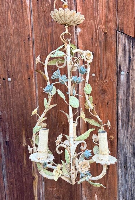 Kroonluchter - Metaal, Antiek en Kunst, Curiosa en Brocante