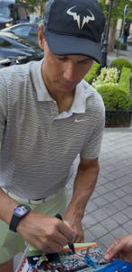Tennis - Rafael Nadal - Foto Firmada Por Rafael Nadal -, Verzamelen, Nieuw
