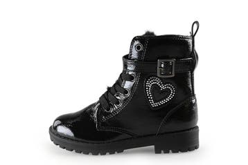Safety Jogger Veterboots Meisjes in maat 26 Zwart, Verzenden, Jongen of Meisje, Schoenen, Zo goed als nieuw