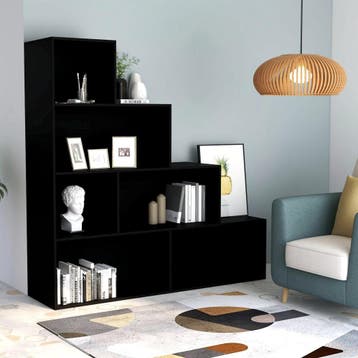 vidaXL Boekenkast/kamerscherm 155x24x160 cm bewerkt hout, Huis en Inrichting, Verzenden, Nieuw