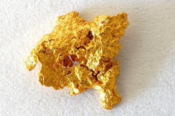 Goud , Pépites de Mauritanie 0,380 gram- 0.38 g - (1)