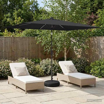 vidaXL Tuinhaard met LED-verlichting en basis 200 x 300 cm, Verzenden, Nieuw