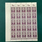 Danzig 1921 - 10 Pf porto in nuance bruin-violet in veldeel, Postzegels en Munten, Postzegels | Europa | Duitsland, Gestempeld