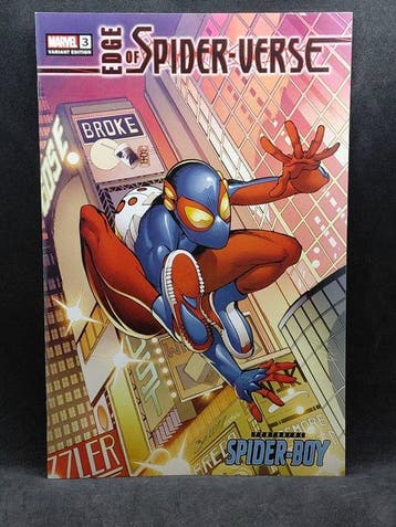 Edge of Spider-verse #3 1st & 2nd print - Spider-Boy #1 SET, Boeken, Nieuw