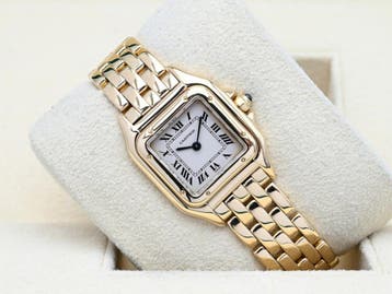 Cartier Panthere Ref. 1070 Year 1997 (Box & Papers), Handtassen en Accessoires, Horloges | Dames, Overige merken, Polshorloge