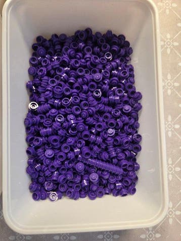 Lego Stenen - Partij onderdelen in soorten en kleuren alles, Nieuw
