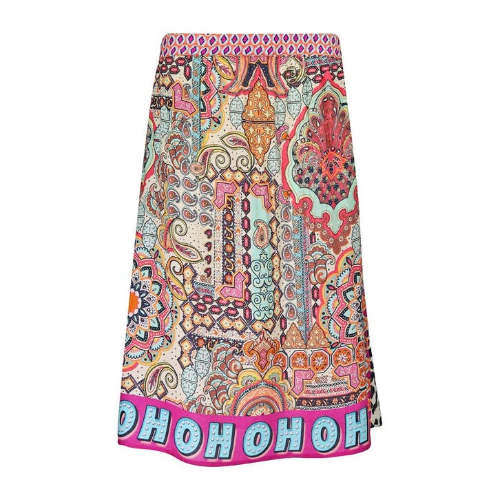 Frogbox • paisley midi rok • 36, Kleding | Dames, Truien en Vesten, Overige kleuren, Nieuw, Maat 36 (S), Verzenden