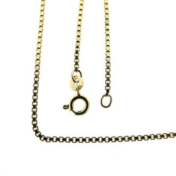 Gouden Venetiaanse schakelketting, Ophalen of Verzenden