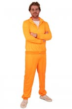 Trainingspak Heren Neon Oranje, Verzenden, Nieuw