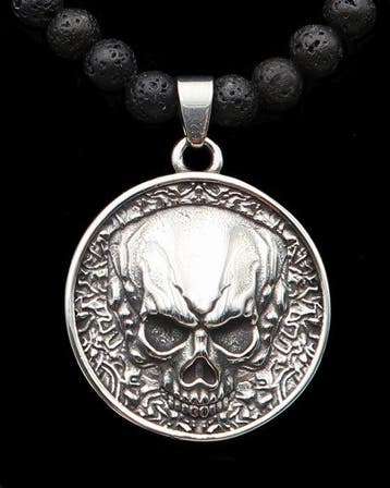 Schedel Memento Mori – Embleem van Karakter – Moed en