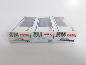 Märklin H0 - 4624 - Modeltrein (3) - 3 x onderlosser - DB, Nieuw