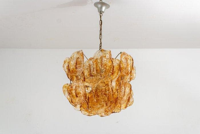 attr. Mazzega o Vistosi - Kroonluchter - Schotels van, Antiek en Kunst, Curiosa en Brocante