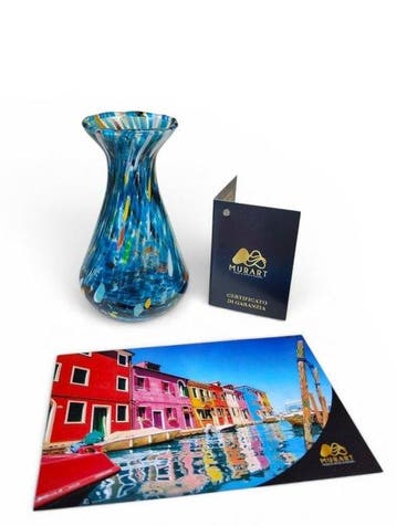 MurArt - Vaas - Glas - Murrine, Antiek en Kunst
