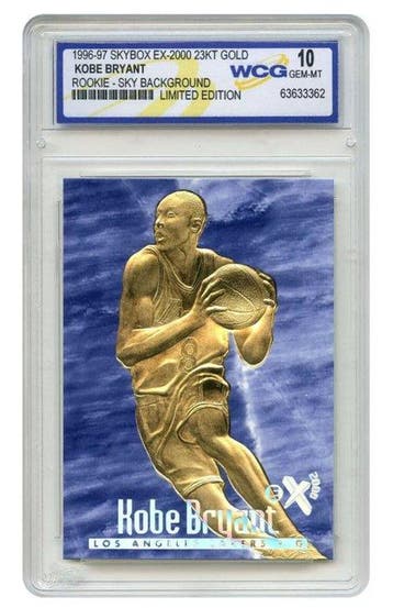 1996/97 Skybox Kobe Bryant Rookie - Sky Blackground -