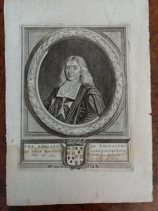 Vincenzo Maria Coronelli O.F.M. Conv. (1650-1718) - Fra, Antiquités & Art, Antiquités | Autres Antiquités
