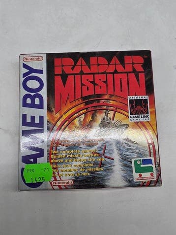 Nintendo - Gameboy Classic - Radar Mission Extremely Rare, Nieuw
