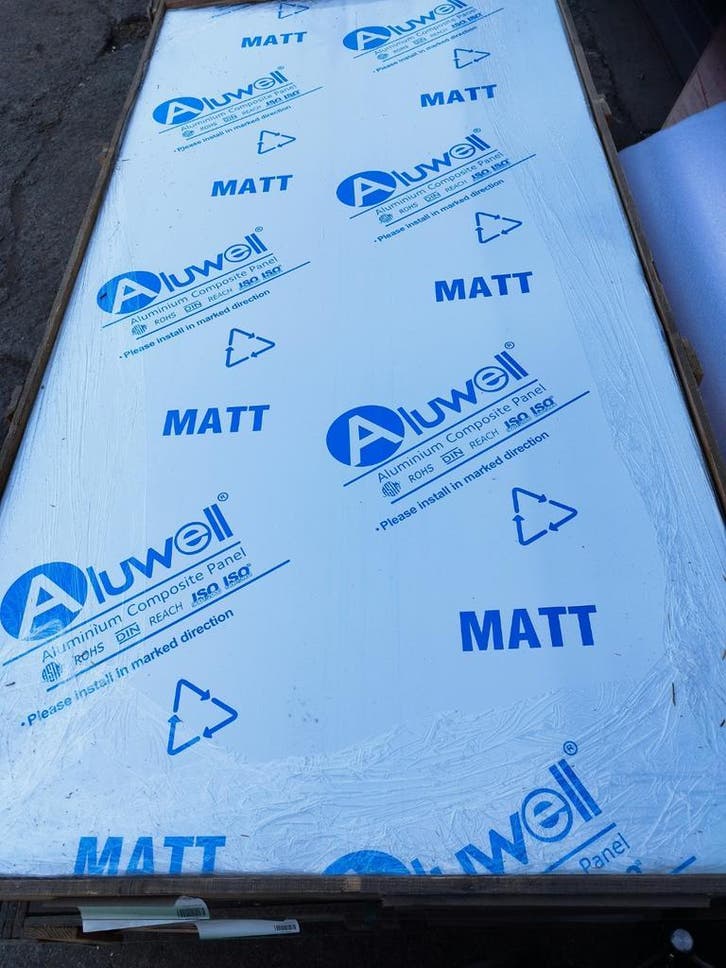 Aluminium composiet platen - ACP - Dibond - Dilite - Alubond, Doe-het-zelf en Bouw, Platen en Panelen, Minder dan 20 mm, Nieuw