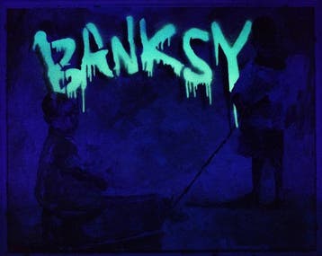Fictional World (1980) - Banksy´s I Hate Mondays (Glowing)