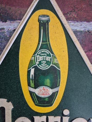 perrier - Perrier reclamebord - perrier - Reclamebord -