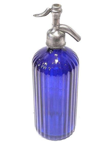 Fles - modernistische sifon, Antiek en Kunst