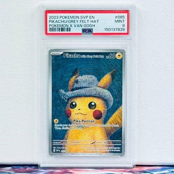 Pokémon Graded card - Pikachu With Grey Felt HAT #085 -, Nieuw