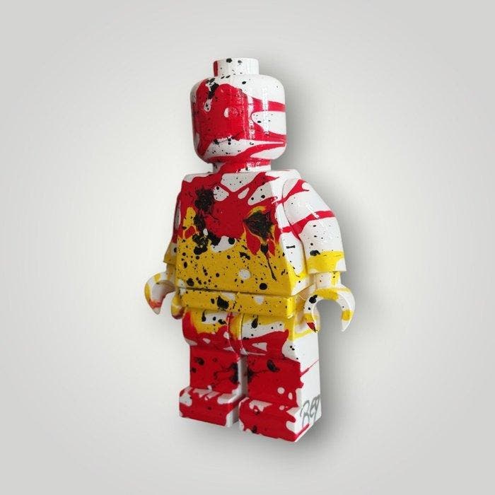 RED - sculptuur, Lego Spain - 20 cm - Hars - 2026, Enfants & Bébés, Jouets | Duplo & Lego