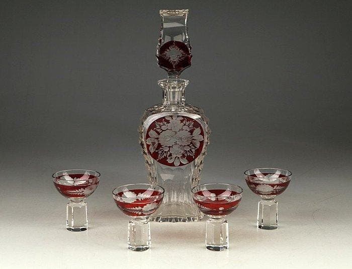 Karaf - Glas, Antiquités & Art, Art | Objets design